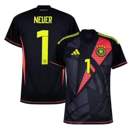 Camiseta de fútbol Alemania Manuel Neuer 1 Portero 1ª equipación Euro 2024 Camiseta de fútbol Alemania Manuel Neuer 1 Portero 1ª equipación Euro 2024